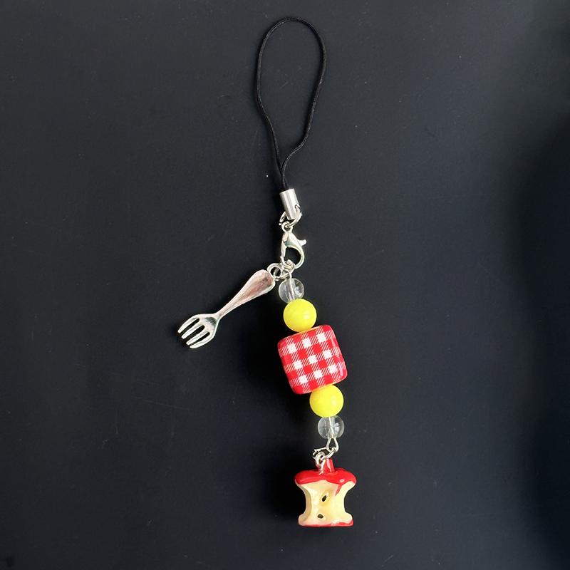 Мини Apple Core Food Игрушка Брелок Подвеска Серия Miu Сумка Подвесные Аксессуары Niche Ins Стиль Подвесные Аксессуары Телефонная Цепочка
