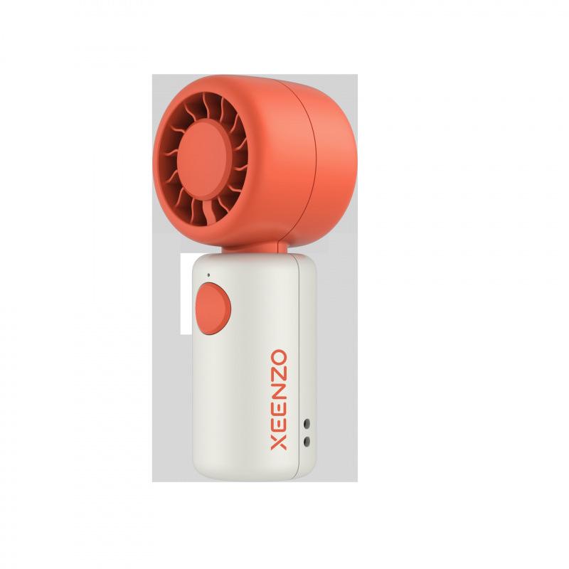 N11 Cute USB Rechargeable Portable Fan: Long-Lasting Battery, Strong Airflow, Handheld Outdoor Fan