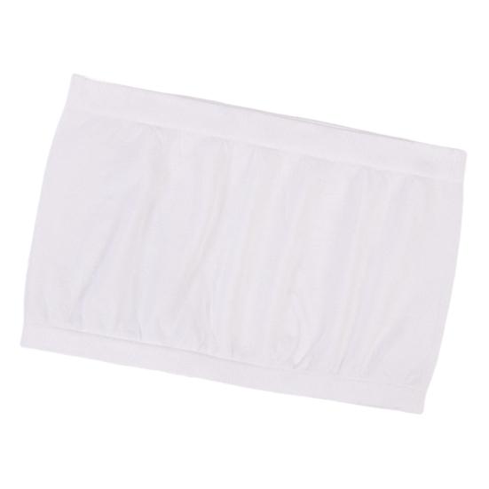 Женский невидимый бюстгальтер без бретелек с мягкой подкладкой, беспроводной противоскользящий пуш-ап, мягкий однотонный эластичный антиэкспозиционный бюстгальтер