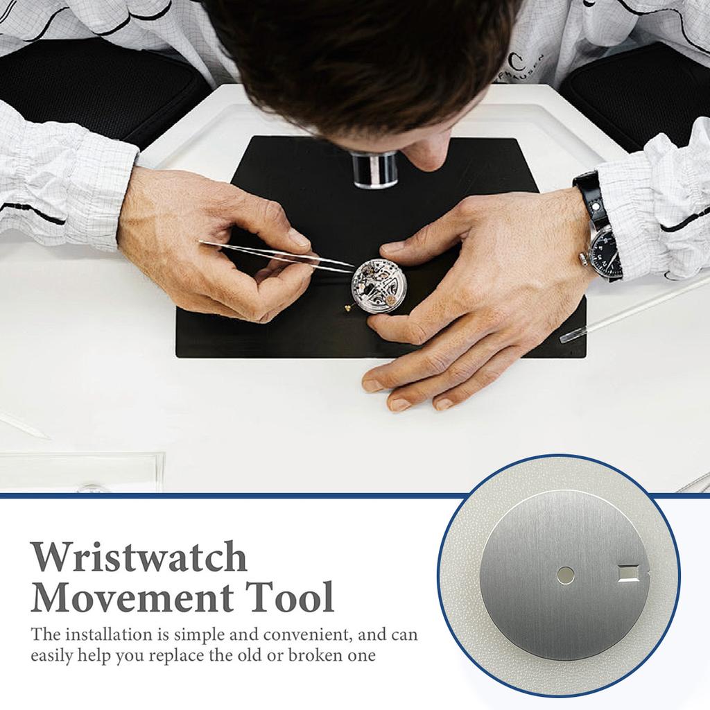 Круглый циферблат часов с текстурой песка 28,5 мм, пустые циферблаты для механизма NH35/ NH36/ NH34, аксессуары для DIY, без/одинарный/двойной календарь