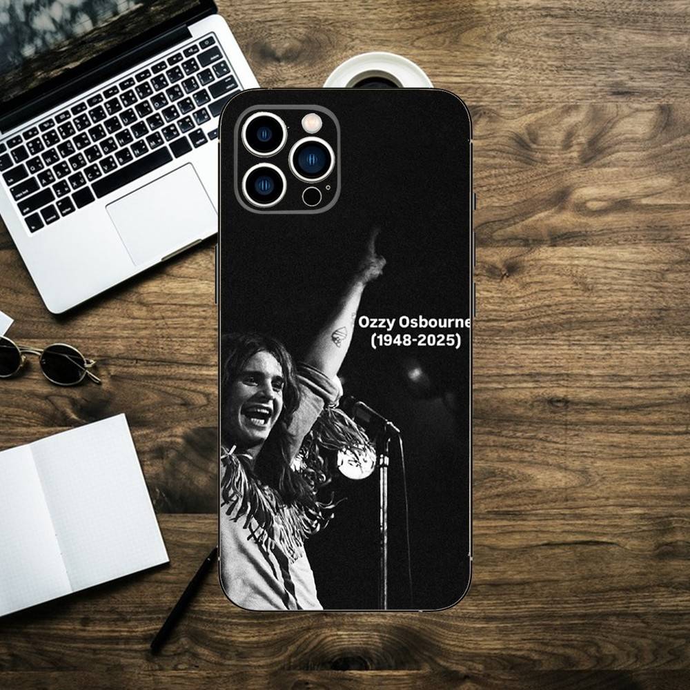 Чехол для телефона Band O-Ozzy O-Osbourne для iPhone 16,15,14,13,12,11,XS,XR,X,8,7,Pro,Max,Plus,mini Силиконовый Черный Чехол