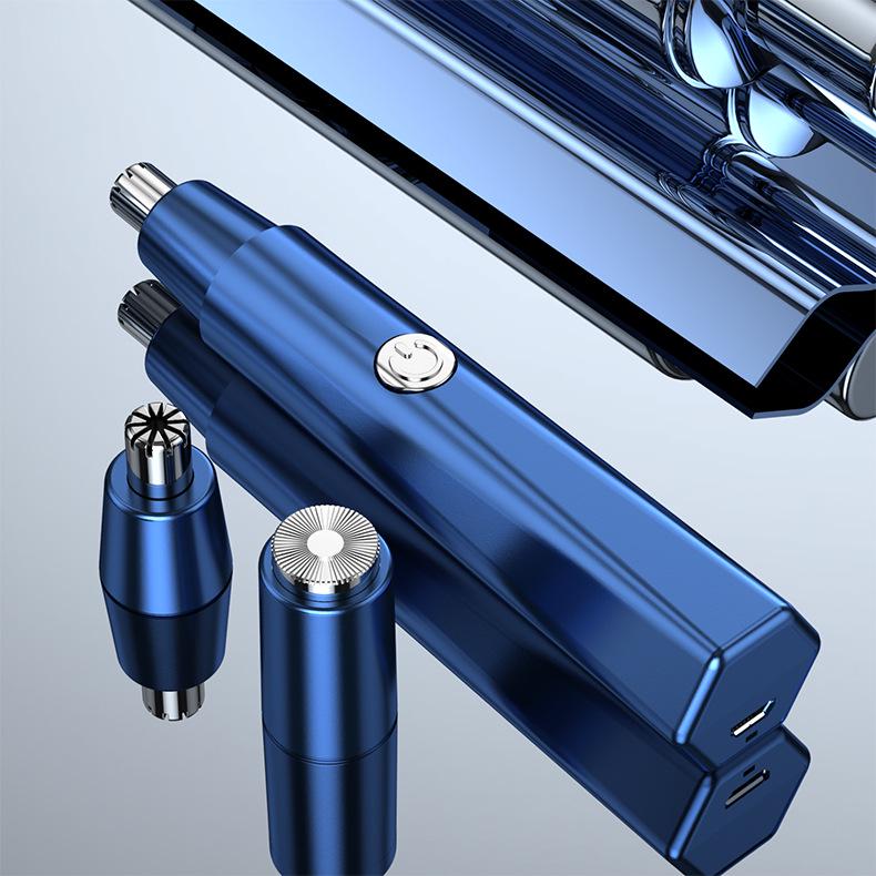 Триммер для носа и ушей для мужчин 2021 года — мини-бритва для носа, бакенбард и ушей