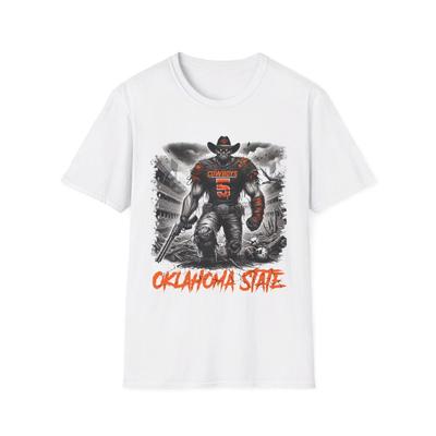 Футболка Oklahoma State Cowboys - Хоррор-мешап - Бойтесь Поукс