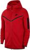 Куртка Tech Fleece Windrunner Full Zip Hoodie (CU4489) university red/black