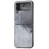 Чехол для Samsung Galaxy Zflip Z Flip 4 Zflip3 Z Flip 3 5g Zflip4 Flip3 Flip4 Красивая снежинка Art Черные чехлы Роскошные