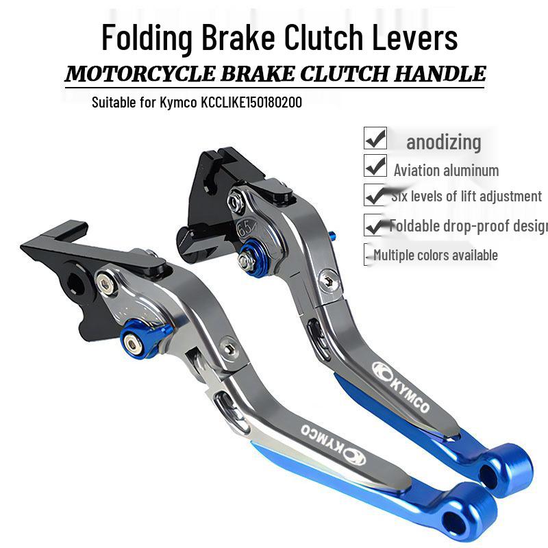 Kymco LIKE150/180/200 Folding Brake and Clutch Levers for Corner Lover 150KCC