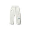 Li Ning CF Sports Fashion Series Graffiti Print Cuffs Loose Sports Long Брюки Мужские Брюки Off-White AKLR491-3