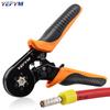 Ferrule Crimping Tool Self-Adjusting Hexagonal Wire Crimper Plier for AWG23-7(0.25-10mm²) Ratchet Wire Crimping Tool YE 10-6
