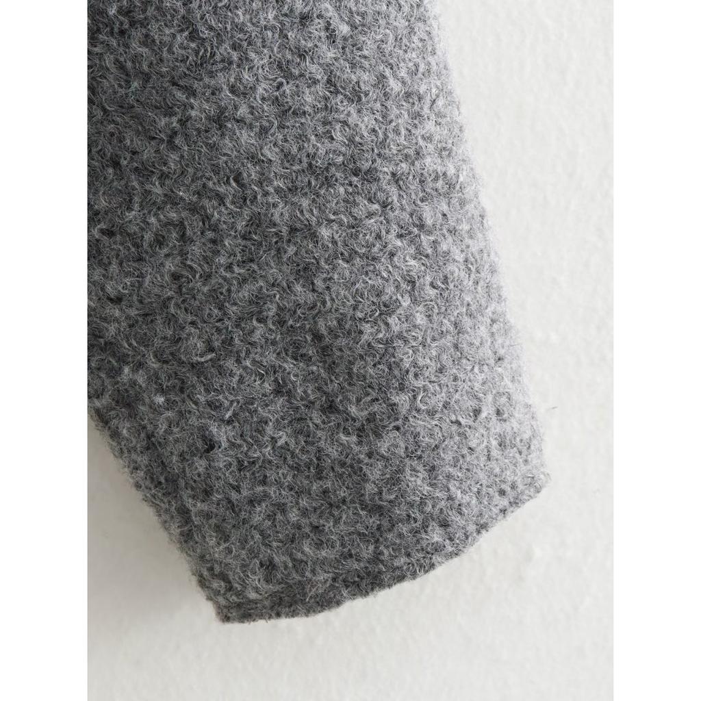 GMXIA Женские винтажные повседневные однотонные куртки и пальто с воротником-поло с длинными рукавами и осенне-зимним принтом