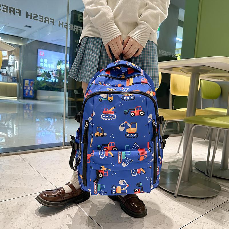 Рюкзак с принтом граффити большой емкости для школьников младших классов, школьная сумка для путешествий на открытом воздухе