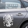 Светоотражающая наклейка Dragon Ball Goku Vegeta Наклейка для модификации кузова автомобиля Наклейка на переднее ветровое стекло мотоцикла