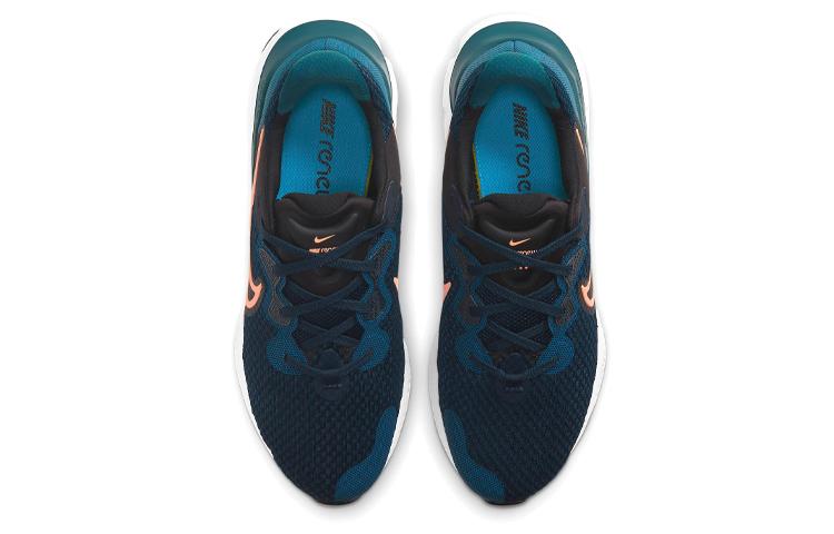 Nike Renew Run 2 Обсидиан Яркий Манго CU3504-400