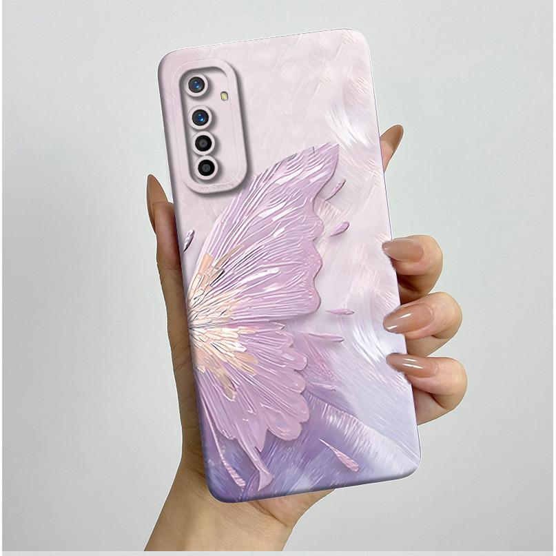 Для Realme X2 XT Чехол RMX1921 RMX1991 RMX1993 Красивые Цветы Силиконовый Мягкий ТПУ Ударопрочный Чехол для Телефона Для OPPO K5 Coque Fundas