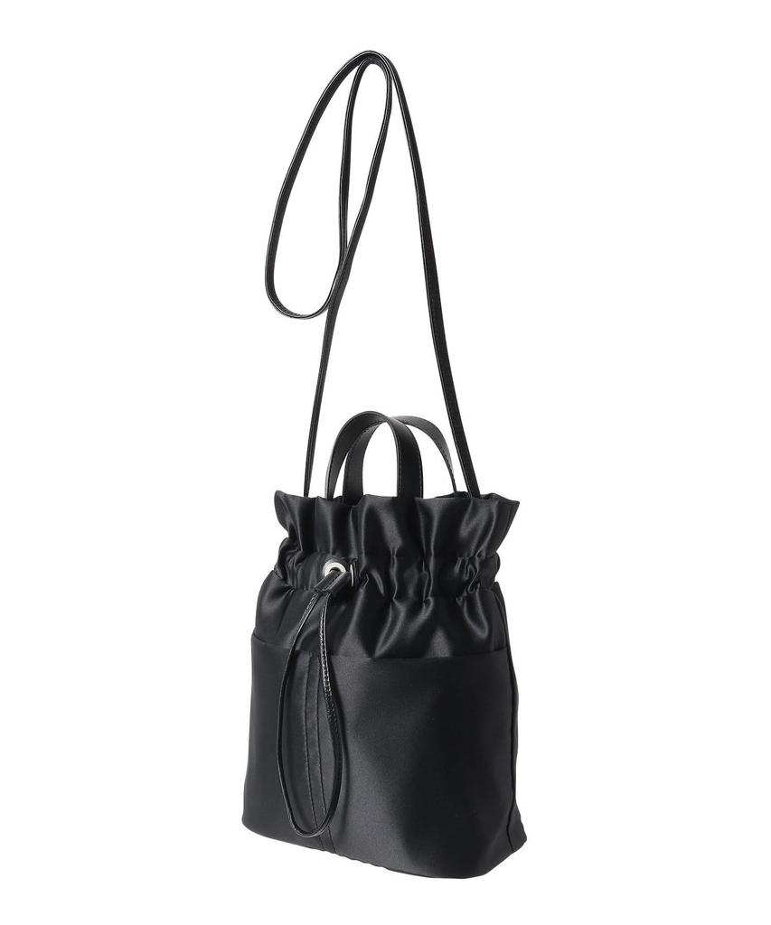 Shoulder Bag LUINI SATINE Shoulder Bag 70921127 Black [Hiroko Hayashi] Women's (019) 00(FREE)