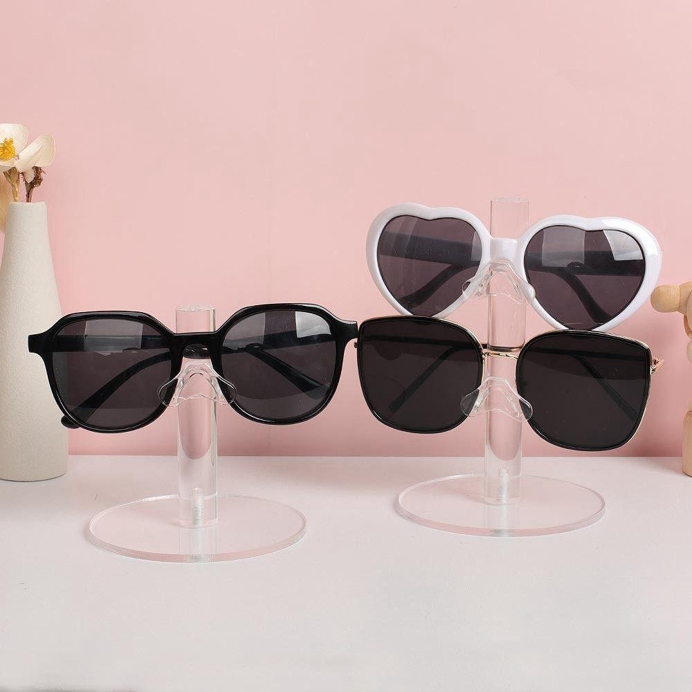 Home Decor Transparent Glasses Rack Sunglass Display Rack Glasses Holder Glasses Display Props