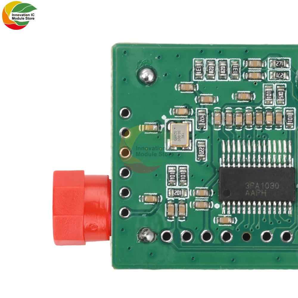 Sky/Earth TTL Optical Transceiver Module DC 5.5-26V FC RX/TX/AV/VCC/GND Interface for Drones TTL to Fiber Optic Module
