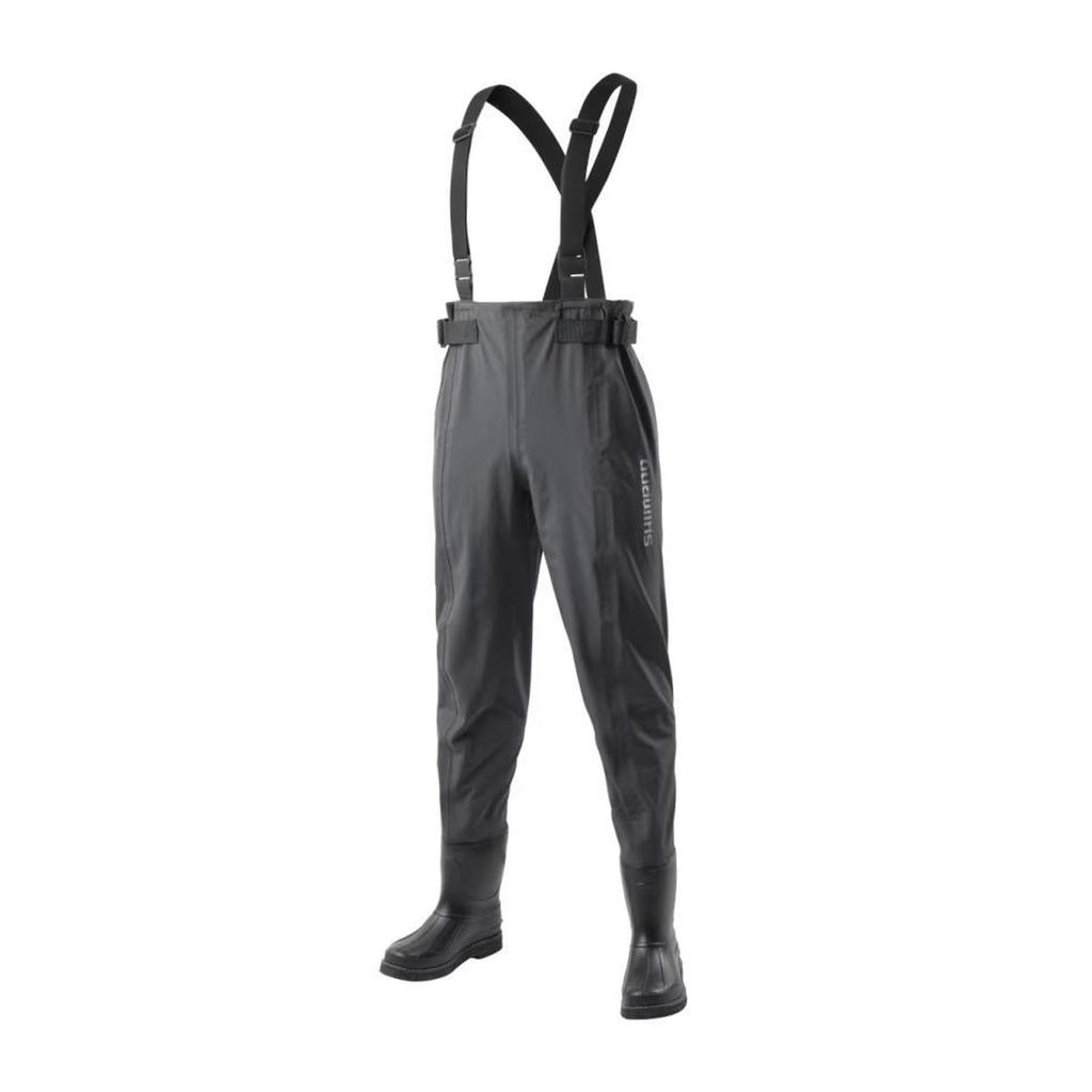 SHIMANO DS4 Waders Waist High Cut Felt Charcoal L FF-040Y