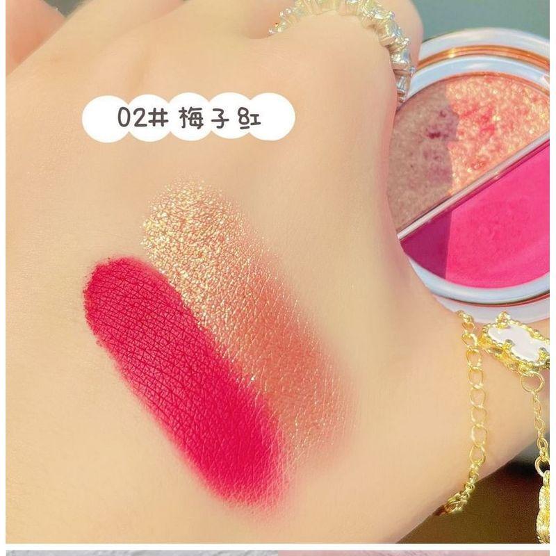 BEAUTY GLAZED - Матовые и жемчужные тени для век с двойным эффектом Charm - 10 оттенков