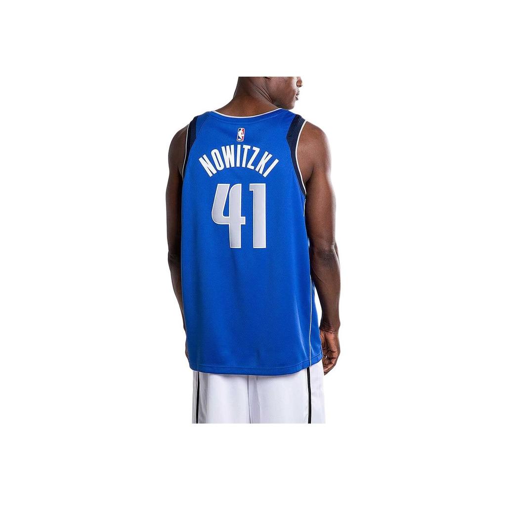 Nike X NBA Collaboration Dallas Mavericks Swingman Jersey Nowitzki Удобный спортивный повседневный универсальный баскетбольный жилет для мужчин 864469-481