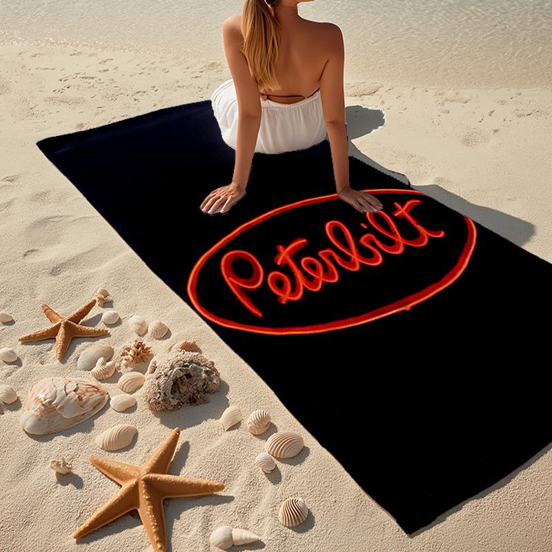 truck Fashion Beach Towel: Ideal for Summer Adventures Soft, absorbent and quick drying suitable for swimming and bathing