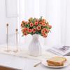 Decoration Artificial Eucalyptus Rose Floral Arrangement Lifelike Flowers Simulation Plants Leaves