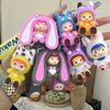 Новый мультяшный брелок Wokuku, мягкая резина, 3D кукла-подвеска, подвеска на сумку, маленький подарок