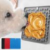 Dog Licking Mat with Suction Cups Bone Pattern Silicone Pet Feeding Mat Durable Slow Feeder Pet Supply