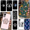 Чехол 'Лапка Собаки' для Xiaomi Redmi Note 9 8 10 11 12 Pro Note 11S 10S 9S Redmi 12C 9C 10A 10C Задняя Крышка