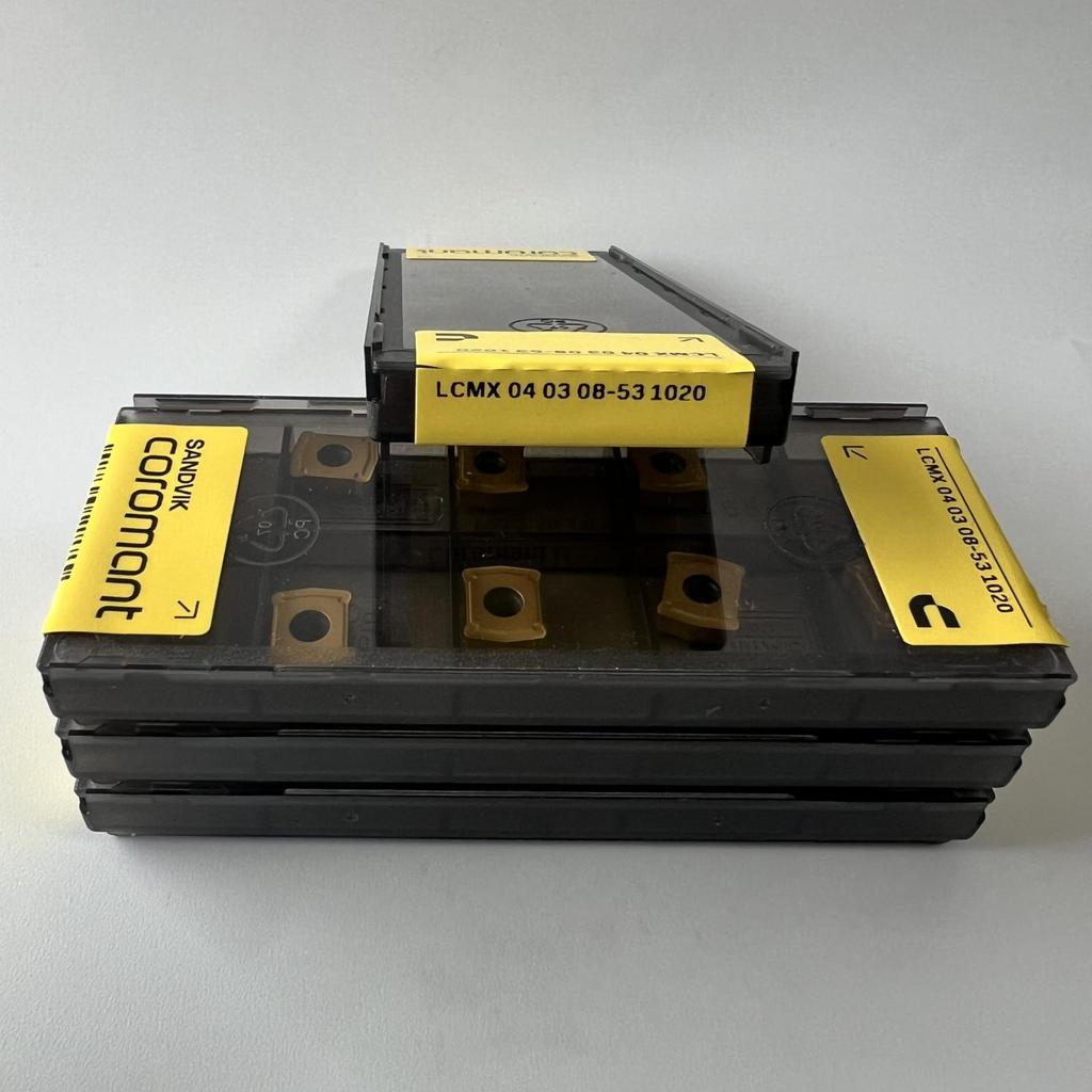 Sandvik / LCMX040308-53 1020 / Оригинальное шведское твердосплавное лезвие 10 шт.