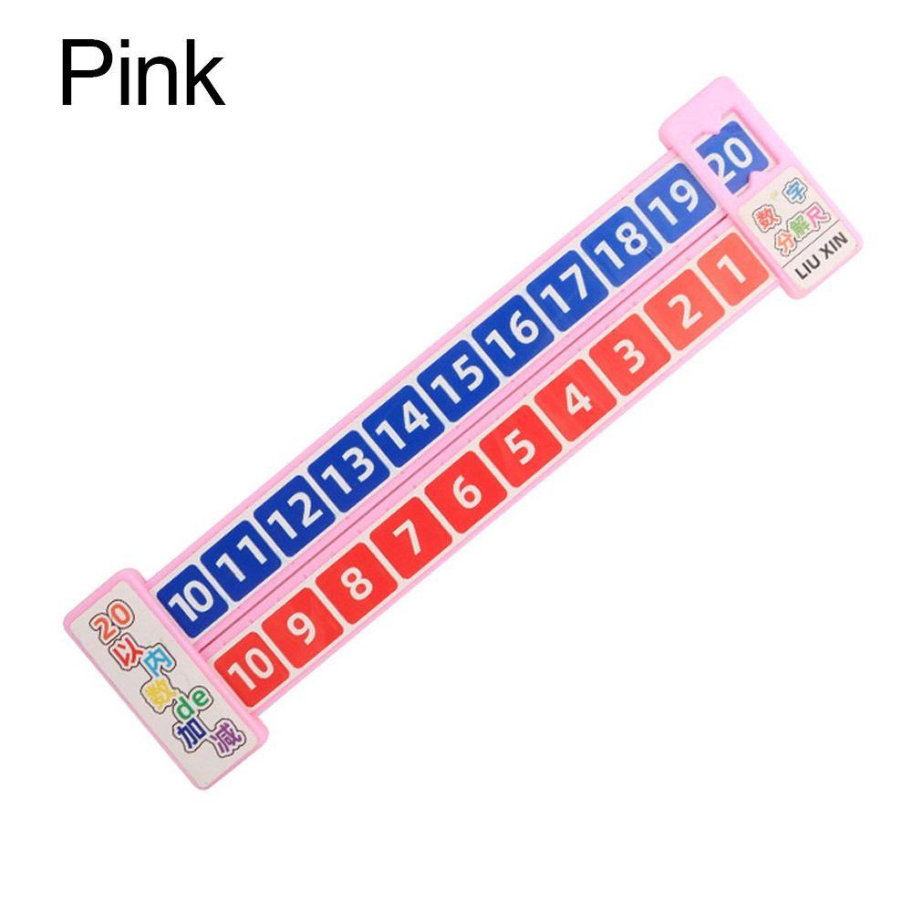 Within 20 Math Decomposition Ruler Plastic Addition Ruler Subtraction Ruler  School Supplies