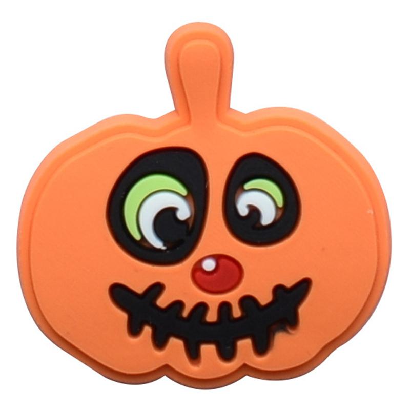 17шт Хэллоуин забавные тыквы серии ПВХ подвески для обуви, украшения для обуви