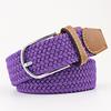 Pin Buckle Solid Canvas Strap Decoration Belt Men Women Canvas 1PC Unisex Clothing Accessories Knitted High Quality Elastic Belt  Jewelry Accessory