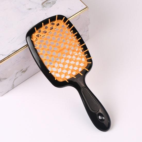 Detangling Hair Brush Hollow Ergonomic Handle Scalp Massage Women Girls Wet Dry Long Curly Fluffy Hair Styling Comb Hairdressing Tool
