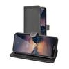 Nokia 1.3 Black Wallet Flip PU Leather Case - Magnetic Closure, Slim Protective Pouch with Easy Port Access