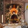 Classic Movie TThe LLords Of The RRings Cartoon Tapestry Bohemian Wall Tapestries Mandala Home Decor