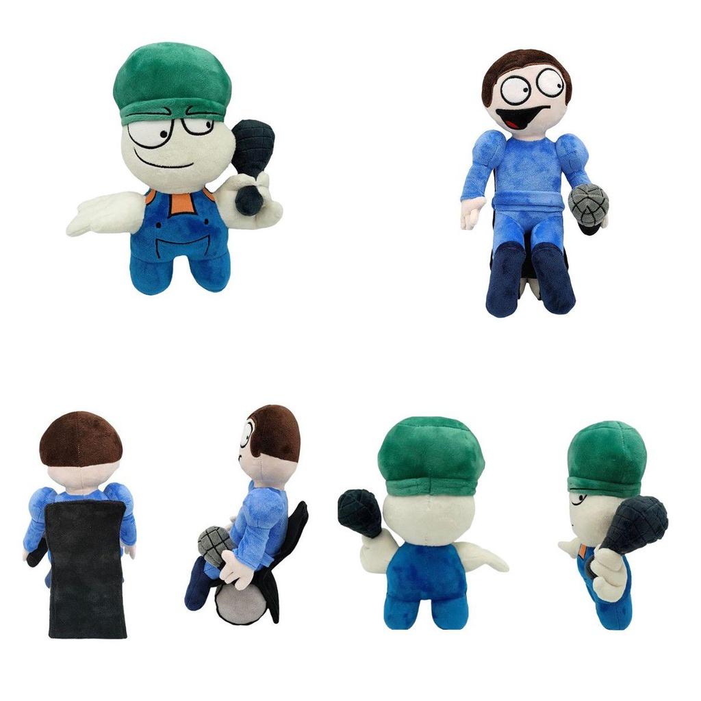 Дэйв и Бэмби Мягкая плюшевая кукла для обнимания Игрушка для детей Приятная для кожи и очаровательный подарок