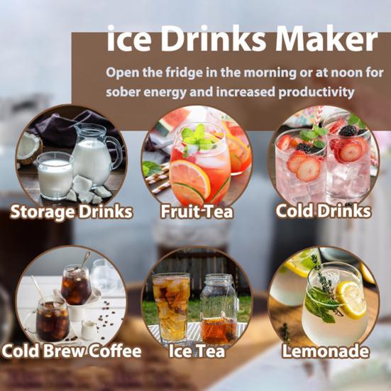 Cold Brew Coffee Maker 32oz/64oz Glass Pitcher with Stainless Steel Filter Wide Mouth Mason Jar Pitcher for Iced Tea Lemonade