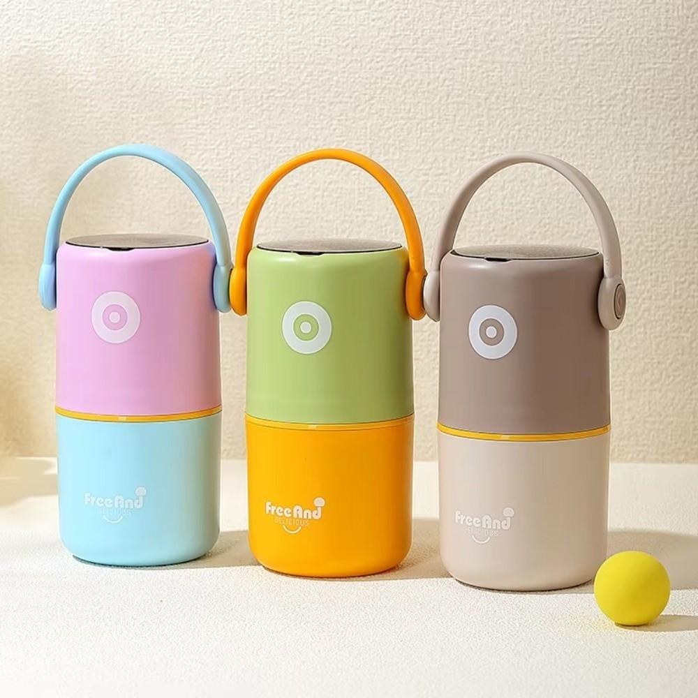 Двухслойный термо ланч-бокс из нержавеющей стали, контейнер для еды и супа, изотермический бокс для офиса и школы