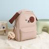 Lightweight puppy schoolbag female cute junior high school student primary school student third to sixth grade large capacity backpack simple backpack