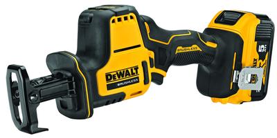 DeWalt Беспроводной Сабельный Резак Компактный Высокий 2 Зарядных Устройства DCS369P2 Пила, Инструмент, [Эксклюзив в Интернете] Серия, Зажим Одним Касанием, Мощность, 18 В,