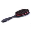 Natural Boar Bristle Oval Anti-Static Paddle Comb Scalp Massage Comb Hair Brush