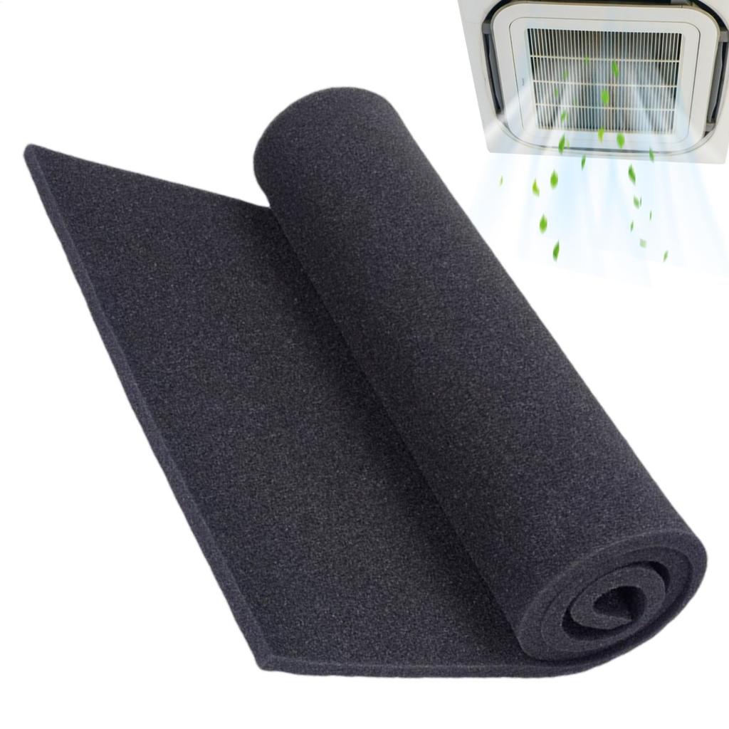 40x100cm RV A/C Filter Foam Cuttable Trailer Air Conditioner Filter Foam RV Air Conditioner Foam Filter Replacement