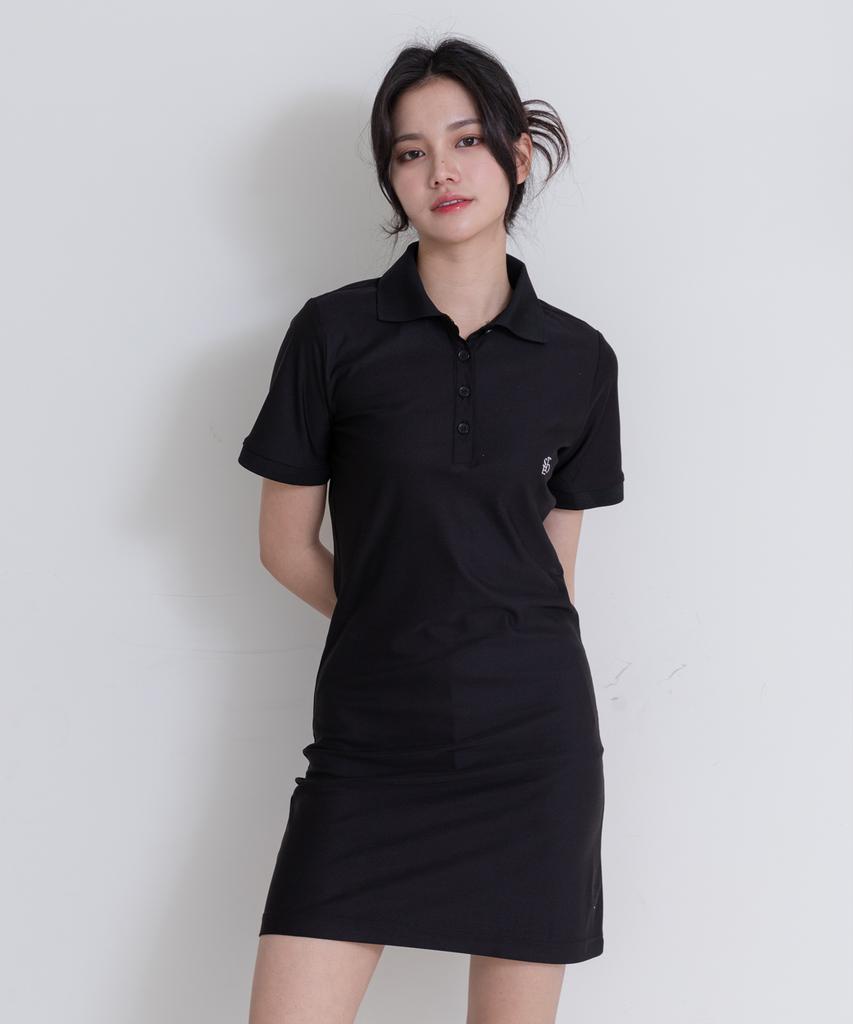 Celtio Pk Short-Sleeve Dress Black
