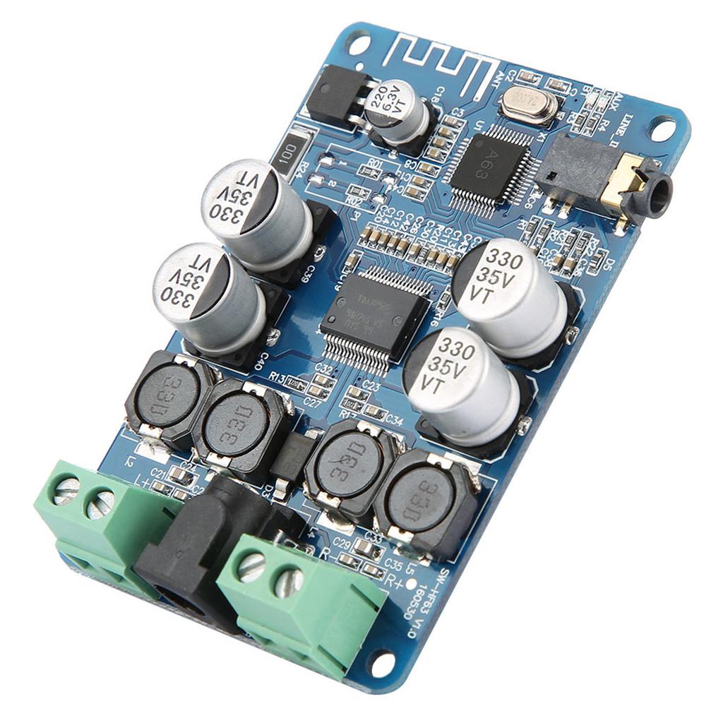 TDA7492P 2x25W Bluetooth V2.1 Audio Power Amplifier Board with AUX Interface HW‑893