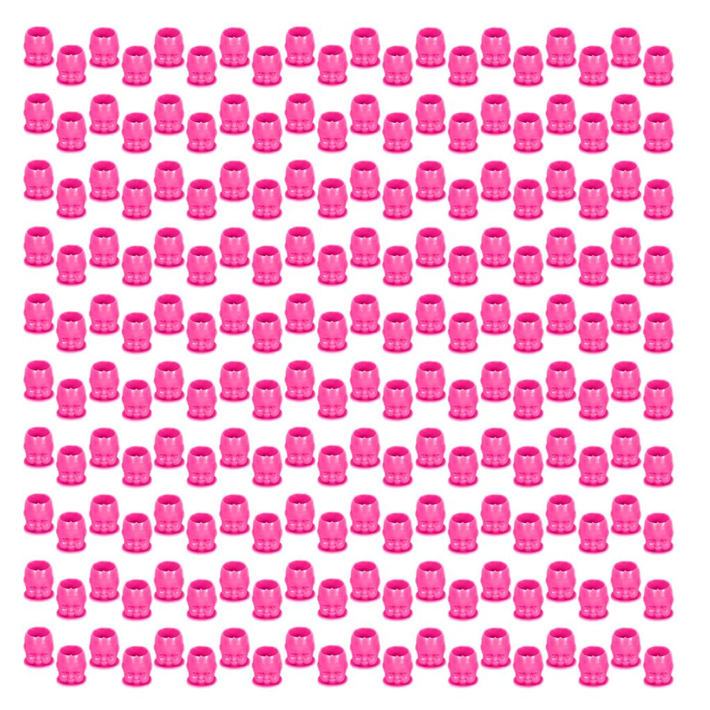 200 шт./набор чашек для чернил для татуировки, колпачки для чернил для татуировки в форме куклы, держатель для пигментных чернил для микроблейдинга, колпачки для контейнеров для чернил для татуировки