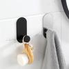 Self-adhesive Hooks Wall Hanging Hooks Towel Coat Holder Clothes Hanger Key Bag Hat Racks Bathroom Storage