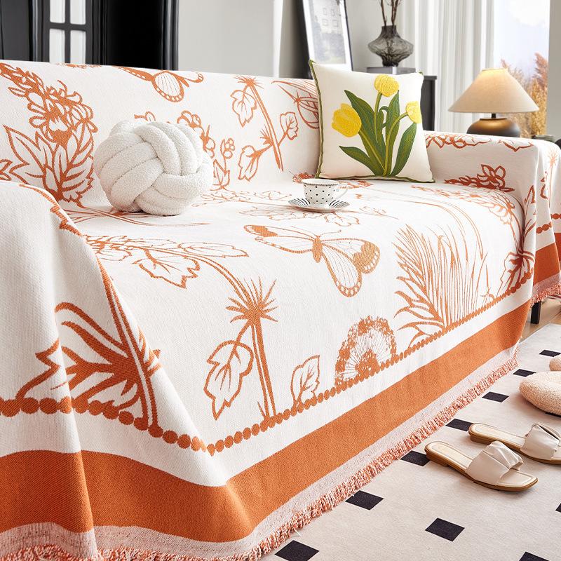 Chenille Sofa Towel Four Seasons Universal All-Inclusive Sofa Cover Dust Cover Living Room One-Piece Sofa Large Cover Cloth