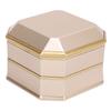 Champagne Ring Box Ring Display Gift Box Jewelry Case with LED Light for Proposal Wedding