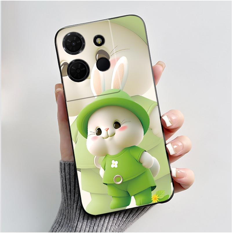 Shockproof Black Casing For TCL 503 Beautiful Aurora Snow Mountain Pattern Cover For K32 5G (T513W)/TCL K33 5G (T513Z) Soft Case