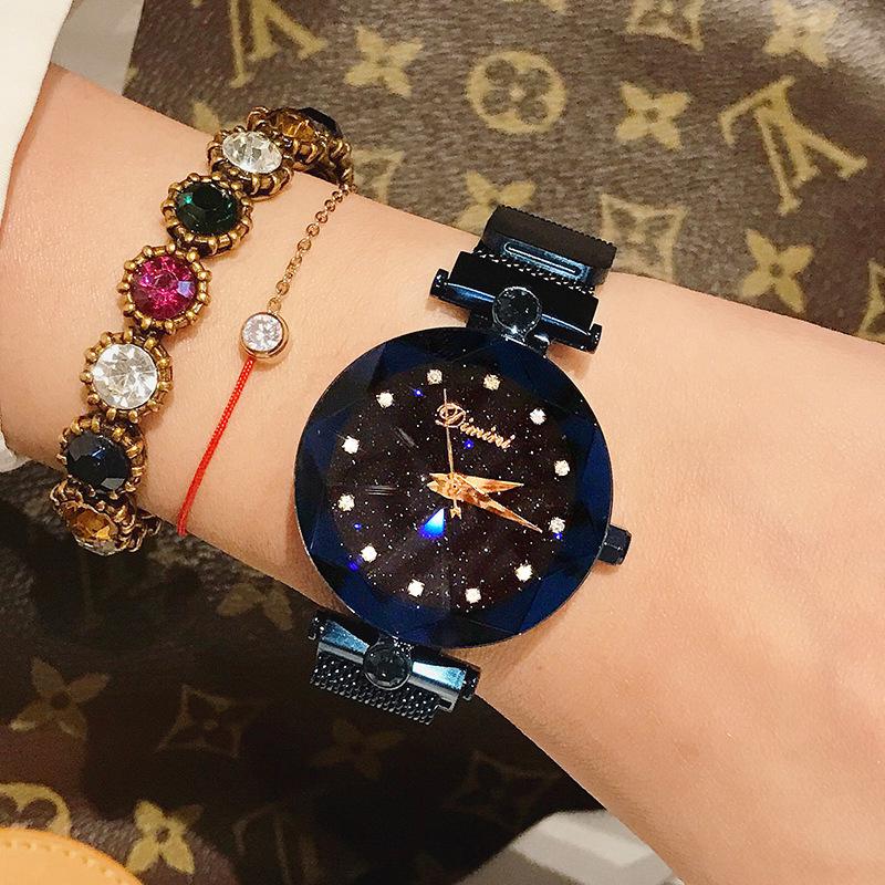 Ленивые часы Starry Sky Watch женские модные тенденции водонепроницаемые новая модель
